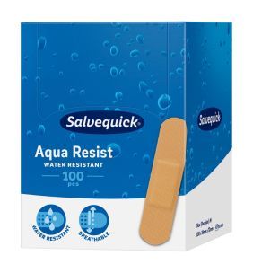 Salvequick, plastry średnie, wodoodporne, 100 szt.