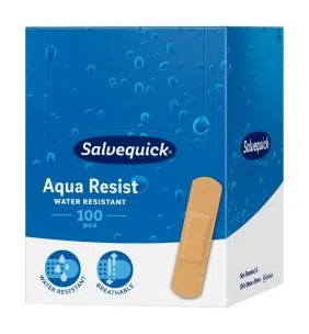 Salvequick, plastry małe, wodoodporne, 100 szt.