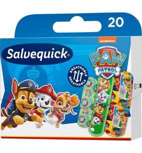 Salvequick Paw Patrol, plastry dla dzieci, 20 szt.