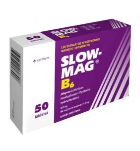 Slow-Mag B6, tabletki dojelitowe, 50 szt. (blister)