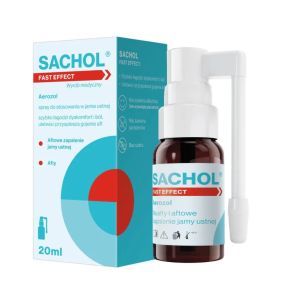 Sachol Fast Effect, aerozol, 20 ml