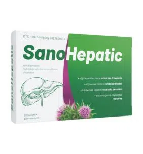 SanoHepatic, 70 mg, tabl.powl., 60 szt