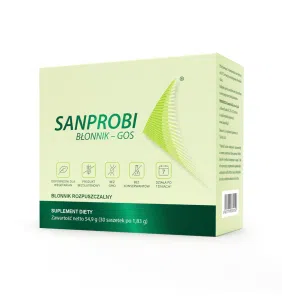 Sanprobi Błonnik GOS, proszek, 30 sasz.