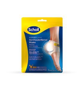 Scholl Expert Care, Złuszczająca maska na pięty z kwasami AHA, 1 para​