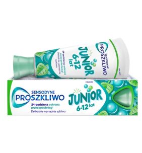 Sensodyne Proszkliwo Junior, pasta d/zęb.,6-12lat, 75 ml