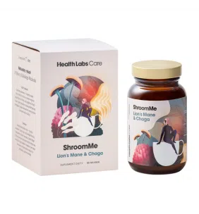 ShroomMe Lion`s Mane Chaga, proszek, 45,5 g (90 porcji)