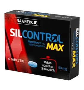 Silcontrol MAX, 50 mg, tabl.powl., 4 szt