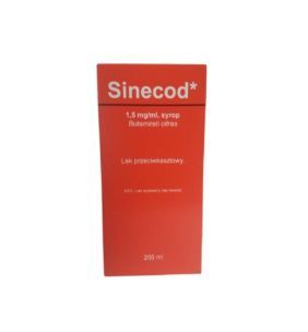 Sinecod, 1,5 mg/ml, syr.,(i.rów),MDZ,Węgry, 200 ml