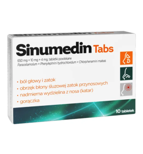 Sinumedin Tabs, tabl.powl., 10 szt