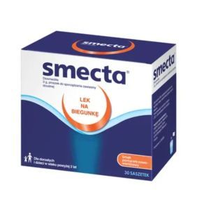 Smecta, proszek w saszetkach, smak pomarańczowo-waniliowy, 3 g, 30 szt.