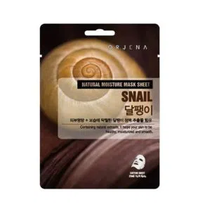 ORJENA Maska w płachcie Ślimak, 23 ml