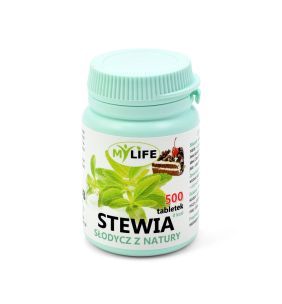 My Life Stewia Słodycz z natury, tabletki, 500 szt.