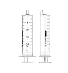 Strzykawka j.u.,20 ml, 2-cz,(Margomed), 1 szt