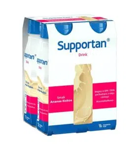 Supportan Drink o sm.ananas-kokos, 200 ml, 4but.