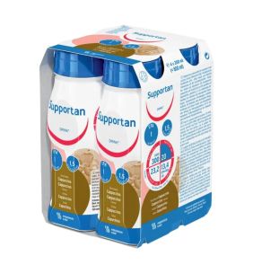 Supportan Drink o sm.cappuccino,plyn, 200 ml, 4but.