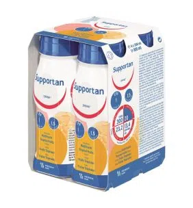Supportan Drink o sm.owoc.tropikalnych, plyn, 200ml,4but.