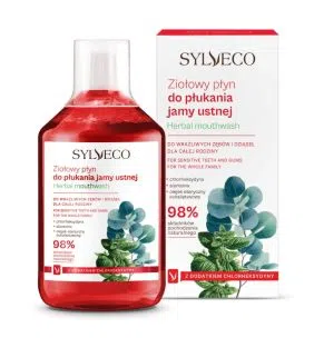 Sylveco, płyn do płukania jamy ustnej, ziołowy, z chlorheksydyną, 500 ml