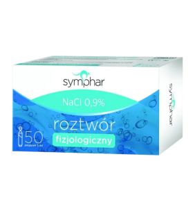 Symphar NaCl 0.9%, roztw., 5 ml, 50 amp