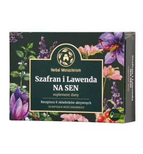 Szafran i Lawenda na Sen, kaps., 30 szt