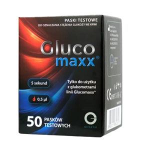 Test pask. Glucomaxx, 50 paskow