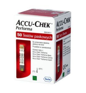 Test paskowy Accu-Chek Performa, 50 pasków