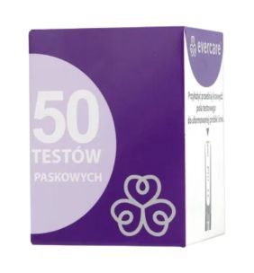 Test paskowy Evercare, 50 pasków