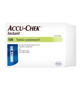 Testy paskowe Accu-Chek Instant, 100 pasków