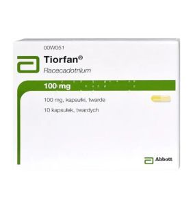 Tiorfan, 100 mg, kaps.twarde,(i.rów),Delf,Portugalia, 10 szt