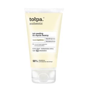 Tołpa Autentic, żel-peeling do mycia twarzy, 150 ml