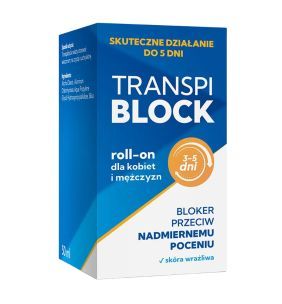 Transpiblock, roll-on,blocker,p/nadmiernemu poceniu, 50 ml