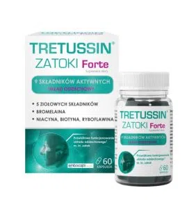 Tretussin Zatoki Forte, kapsułki, 60 szt.
