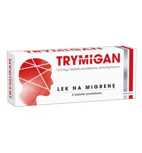 Trymigan, 12,5 mg, tabl.powl., 2 szt