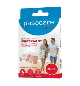 Uniwersalny zestaw plastrów hipoalergicznych pasocare universal plus
