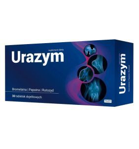 Urazym, tabl.dojelit, 30 szt