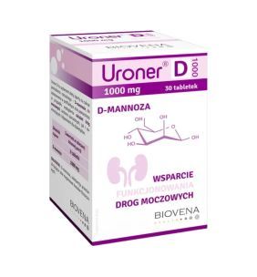 Uroner D, tabl., 30 szt