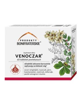 Venoczar, tabl.powl., 60 szt