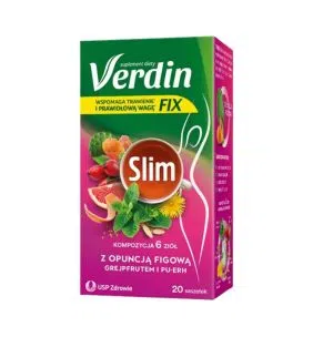 Verdin fix Slim, susz zioł., 2 g 20 sasz.