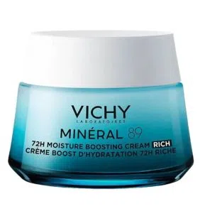 Vichy Mineral 89, krem, booster,nawilz.,bogaty,72 h, 50 ml