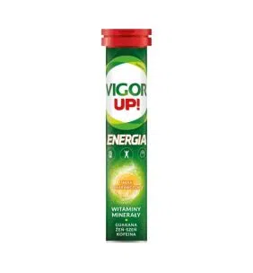 Vigor Up! Energia sm.pomarańczowy, tabl.musuj., 20 szt