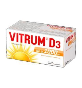 Vitrum D3 1000, kaps.,120 szt