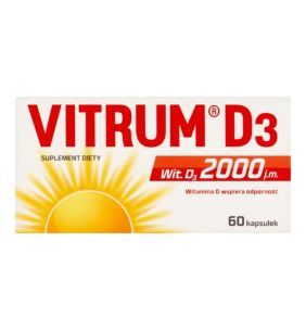 Vitrum D3 2000, kaps.,  60 szt