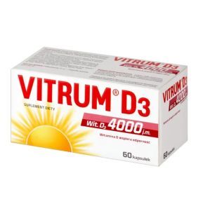 Vitrum D3 4000, kaps., 60 szt