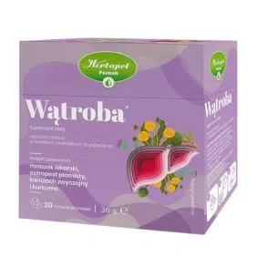 Wątroba, herbatka zioł., 1,8 g, 20 sasz.