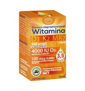 Witamina D3 K2 MK7, krople, 10 ml