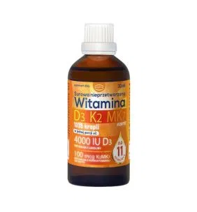 Witamina D3 K2 MK7, krople, 30 ml