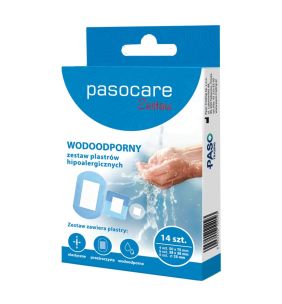 Pasocare, plastry wodoodporne Plus, 14 szt.