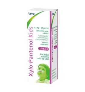Xylo-Pantenol Kids, (0,5 mg + 50 mg)/ml, aer.do nosa, 10 ml