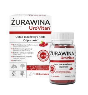 Żurawina UroVitan, kapsułki, 60 szt.
