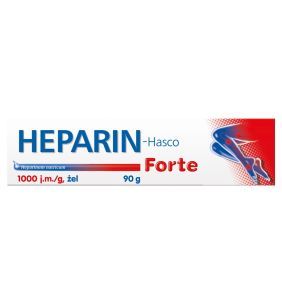 Heparin-Hasco forte, 1000 j.m./g, żel, 90 g