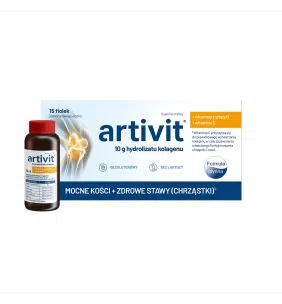 Artivit (z witaminą C), płyn, 375 ml, 15 fiol